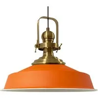 Bamyum Pendelleuchte Bamyum Pendelleuchte I Aslet l Ø41 cm E27 Metall Vintage Lampe, ohne Leuchtmittel