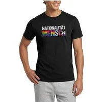 Spreadshirt T-Shirt Nationalität Mensch Pride LGBTQ+ Männer T-Shirt (1-tlg)