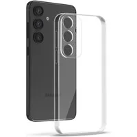 Tec-Expert Handyhülle Handy Hülle Cover für Samsung Galaxy S25 6.17 Zoll, 6.17", Slim Case Bumper Schutzhülle Transparent
