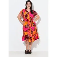 Angel of Style Jerseykleid Kleid A-Linie leuchtender Animal-Patchprint