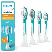 Philips Sonicare Aufsteckbürsten For Kids, für Milchzähne geeignet, ab 7 Jahren, für jedes Sonicare Handstück