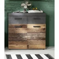 Home affaire Schuhschrank Ilana Schuhschrank für 16 Paar Schuhe - (B/T/H) 90/34/89 cm