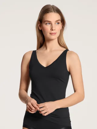 CALIDA - DAMEN Top ohne Arm schwarz - Gr. - S