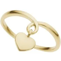 Firetti Goldring Schmuck Geschenk Gold 333 Herz