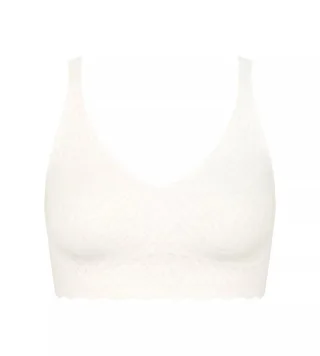 sloggi - sloggi ZERO Feel Bliss Bralette silk white - Gr. - M