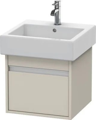 Duravit Ketho Waschtischunterbau wandhängend Taupe Matt 450x440x410 mm - KT668509191 KT668509191