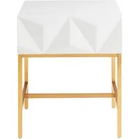OTTO home Beistelltisch Minfi, Schublade mit 3D-Front, auch als Nachttisch geeignet, Breite 50 cm