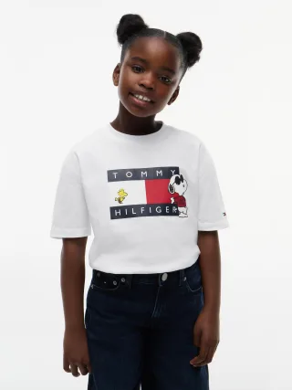 PEANUTS GRAPHIC TEE SS White - Gr. - 10