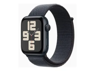 Apple Watch SE (2022) (GPS) 44mm Mitternacht mit Sport Loop Tinte | mxep3qf/a |