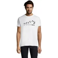 Blondie & Brownie T-Shirt Freitag Wochenende Herren Evolution Shirt Lusitg Fun