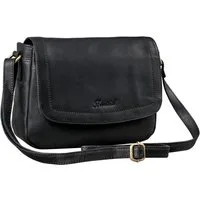 Benthill Umhängetasche Damen Echt Leder Handtasche Umhängetasche Schultertasche Vintage Bag, Schultergurt / Umhängegurt Reißverschlussfach