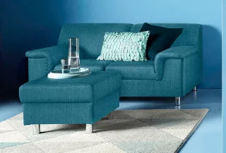 Home affaire 1,5-Sitzer "Jamie, Sofa mit kompakten Stellmaßen für kleine Räume, Breite 145cm"