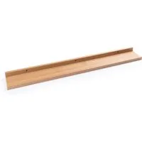Home4You Wandregal Bilderleiste, Wildeiche Dekor, PVC, MDF, B 80 x H 10 x T 4 cm