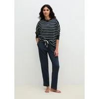 Marc O'Polo Pyjama Mix N Match Cotton Pyjama Set Long (2 tlg., 2tlg) mit langem Arm und seitlichen Taschen