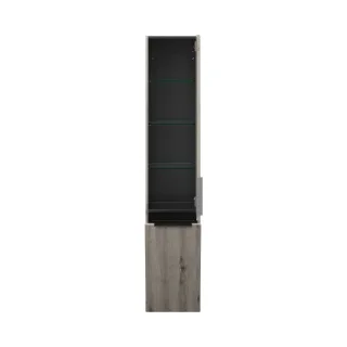 Burgbad Hochschrank Eqio 1760x350x320 Eiche Dekor Silber, HSFC035RF6015 HSFC035RF6015
