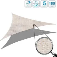 Liszton Sonnensegel Sonnensegel 3,6x3,6x3,6m Sonnenschutz wetterbeständig HDPE