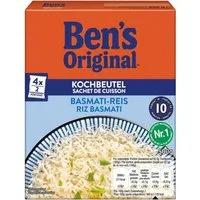 Ben's Original Reis, Bens Original Basmati Reis 10 Minuten praktische Kochbeutel 500g