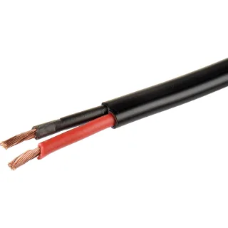 HERTH&BUSS Kabel, FLYY, 2x 1,5mm², schwarz/rot, 5m schwarz/rot - 51275448000