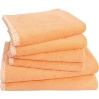 Dyckhoff Handtuch Set Pure Natural Uni, Frottier (Set, 6-St), BIO Baumwolle, GOTS
