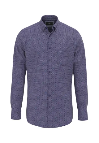 FYNCH-HATTON - Graphic Print, B.D., 1/1 berry - Gr. - 3XL