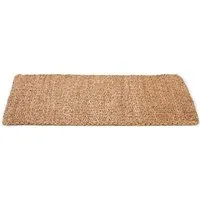 Giftdecor Badematte Badematte aus Seegras, 65 x 45 cm, Höhe 1 mm, für Badezimmer geeignet, angenehme Trittkomfort, Badematte
