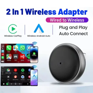 Wireless CarPlay Box Mini Ultra 3 Wired To Wireless CarPlay Adapter USB Plug and Play Wifi Bluetooth Fast Auto Connect