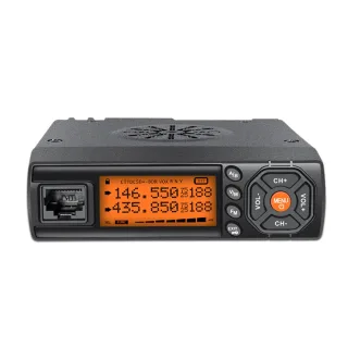 ZASTONE Z218 Mini Mobile Radio Dual Band UHF VHF 128 Channels 25W High Power Compact Design Car Walkie Talkie Portable C