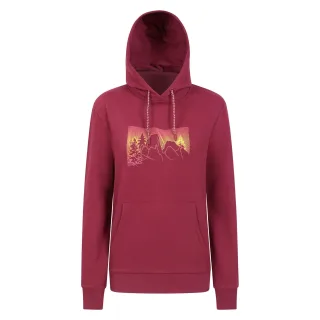 Mountain Warehouse Damen/Damen Ombre Hoodie (Burgund)