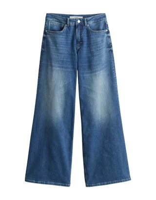 someday - Extra Wide Leg Jeans - Cellma palazzo blau - Gr. - 36