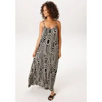 Aniston CASUAL Sommerkleid mit geflochtenen Spagetti-Trägern