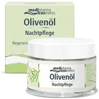 Dr. Theiss Naturwaren Nachtcreme – Olivenöl Nachtpflege Creme, Regenerierende Nachtpflege mit Olivenöl & Ceramiden