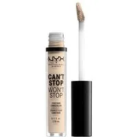NYX PROFESSIONAL MAKEUP Concealer CANT'T STOP WON'T STOP CONTUR CONCEALER, leichte, verblendbare und matte Formulierung