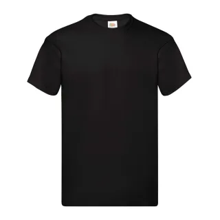 Fruit of the Loom - "Original" T-Shirt für Herren/Damen Unisex (Schwarz)
