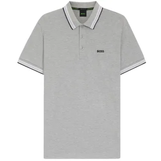 Boss - "Paddy Euro" Poloshirt für Herren (Silber)