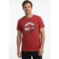 Icepeak T-Shirt MOSBACH mit Print, aus Baumwolle, klassischer T-Shirt-Schnitt