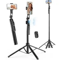 Rollei 23152 Kamerastativ (Automatischer AI Tracking Selfie-Stick für TikTok & Vlogs)