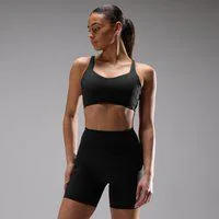 MP Damen Velocity Ultra Sport-BH mit sehr hoher Stützkraft - Schwarz - XS