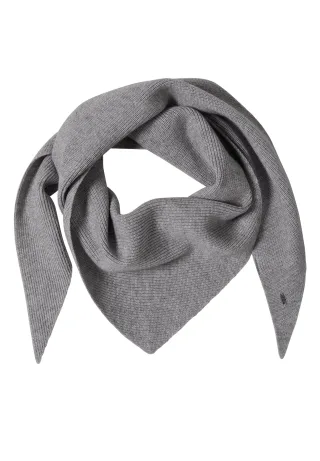 CECIL - Dreieckstuch in Unifarbe moonlight silver mel. - Gr. - ONE SIZE