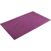 OTTO home Badematte Vanessa, Badvorleger, Badezimmer Teppich, Höhe 10 mm, rutschhemmend beschichtet, schnell trocknend, strapazierfähig, fußbodenheizungsgeeignet, Polyester, rechteckig, Badteppich, weiche Haptik, unifarben