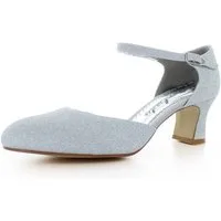 White Lady 255 Glitter Pumps mit breitem Absatz Slingpumps