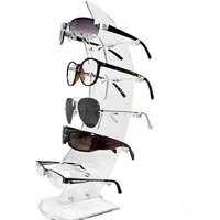 Yudu Brillenetui Brillenständer Brillenpräsenter Brillenhalter für 5 Brillen