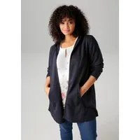 Aniston PLUS Sweatjacke mit Kapuze