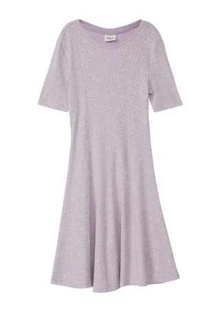 s.Oliver - Kleid lila/mehrfarbig - Gr. - 158