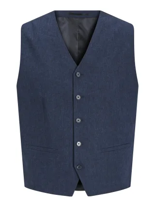 JACK&JONES - JPRRIVIERA WAISTCOAT dark navy - Gr. - 52