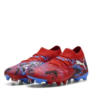 Puma - "Future 8 Match" Fußballschuhe mit festem Boden für Herren (Rot/Blau)