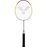 VICTOR Badmintonschläger Youngster silber - besaitet