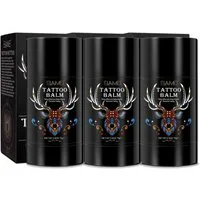 P-Beauty Cosmetic Accessories Körperbalsam Tattoo-Pflege Tattoo Creme Butter Balsam Aftercare Tätowierung 75g, 3-tlg.