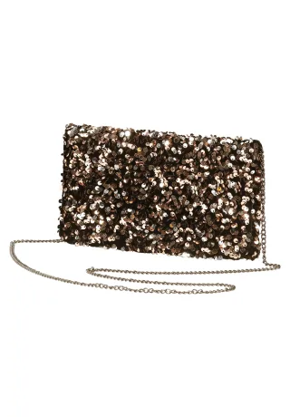 Vera Mont - Clutch-Tasche schwarz/beige - Gr. - OS