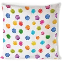 Ambiente® Dekokissen Polka Dots, Dekokissen Kissenbezüge ohne Füllung Baumwolle 40x40 cm
