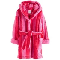 Next Kinderbademantel Morgenmantel aus Teddy-Fleece, Polyester (recycelt)